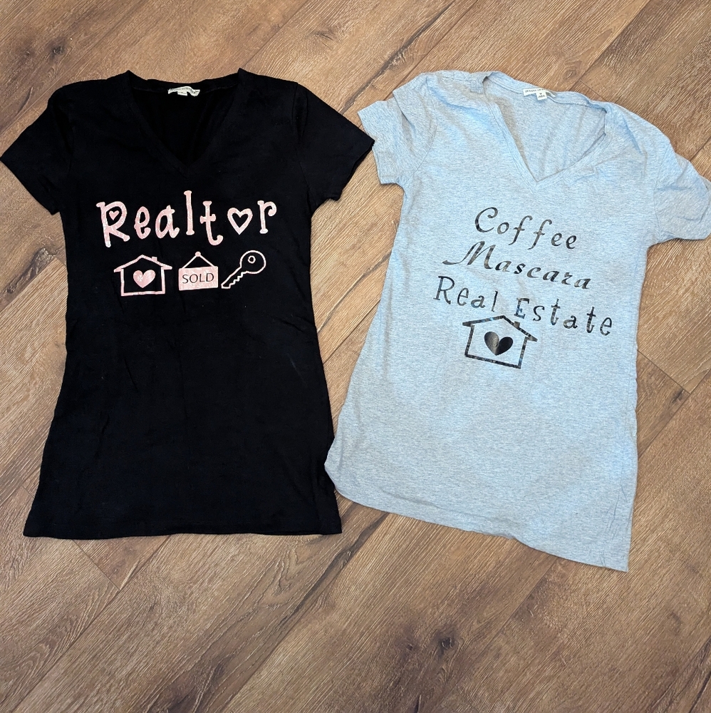 3/$12 Real Estate Shirts